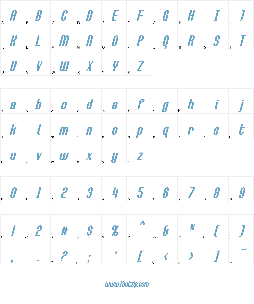 Callie-Mae Font Character